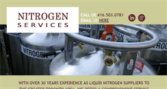 Desktop Screenshot of nitrogenservices.com